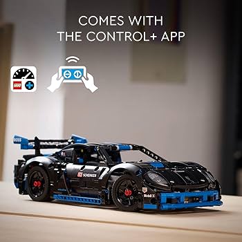 Amazon.com: LEGO Technic Porsche GT4 e-Performance Race Car Toy